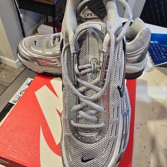 Nike Air Max TL 2.5 Metallic Silver HM8818-001 Men's Size 12 New Sneakers Shoes - Picture 2 of 15